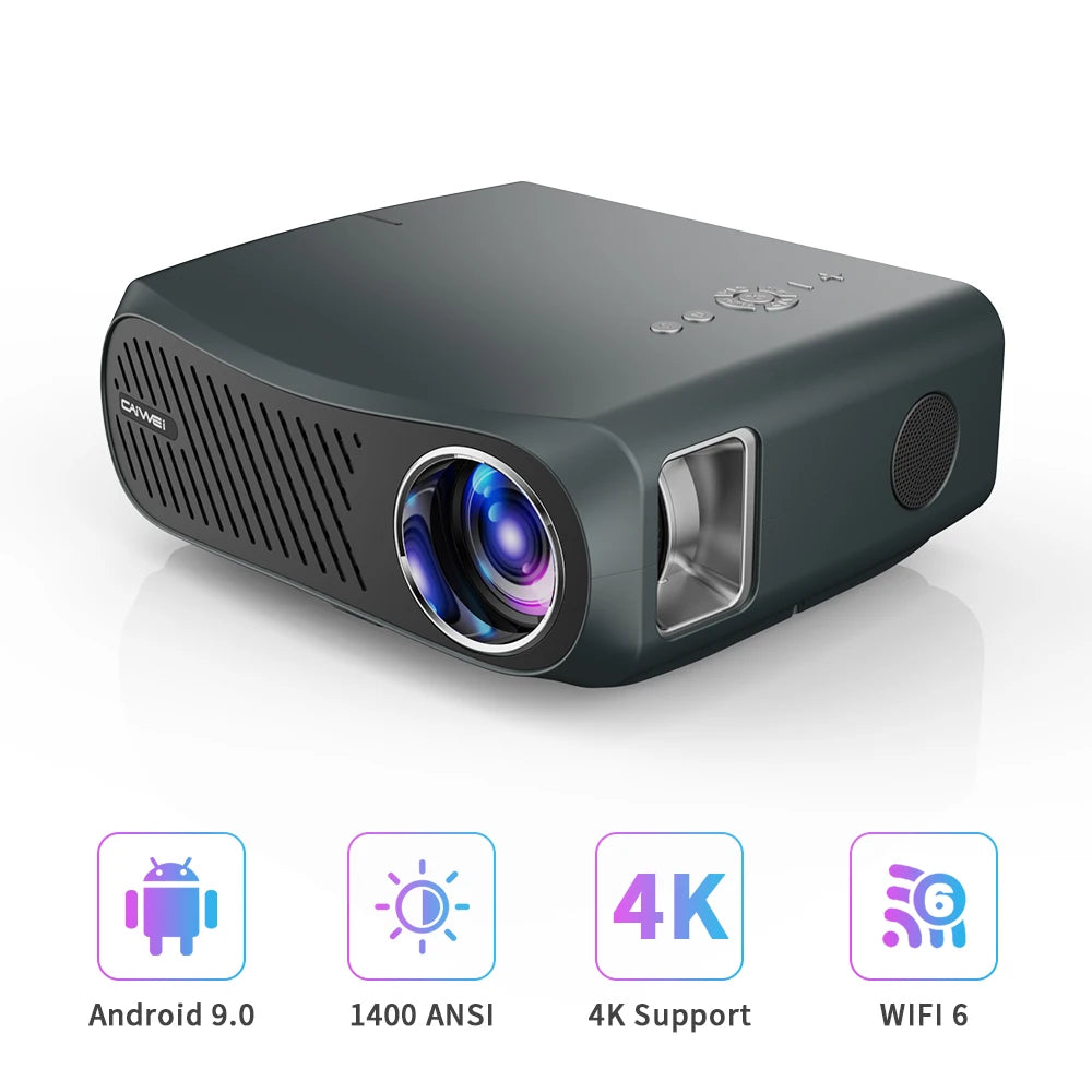 Projector 4k wifi Android 5G Full HD 1080P for home movie 15000 Lumen Video Projectors for Home Theater Cinema Beamer 1400 ANSI