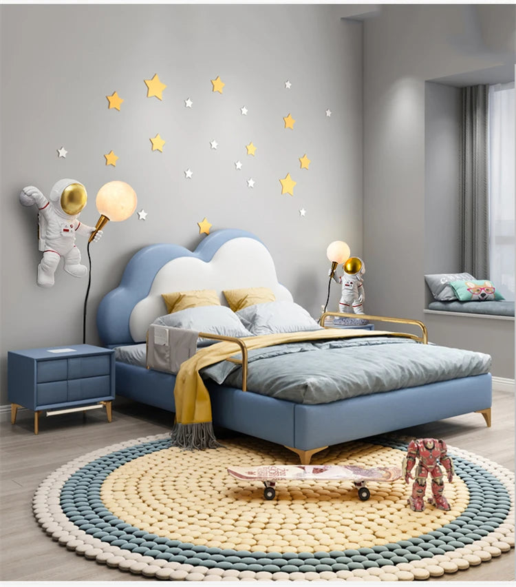 Astronaut Table Lamp Creative Astronaut LED Children's Room Bedroom Bedside Living Room Moon Wall Lamp Boy Planet Night Lamp