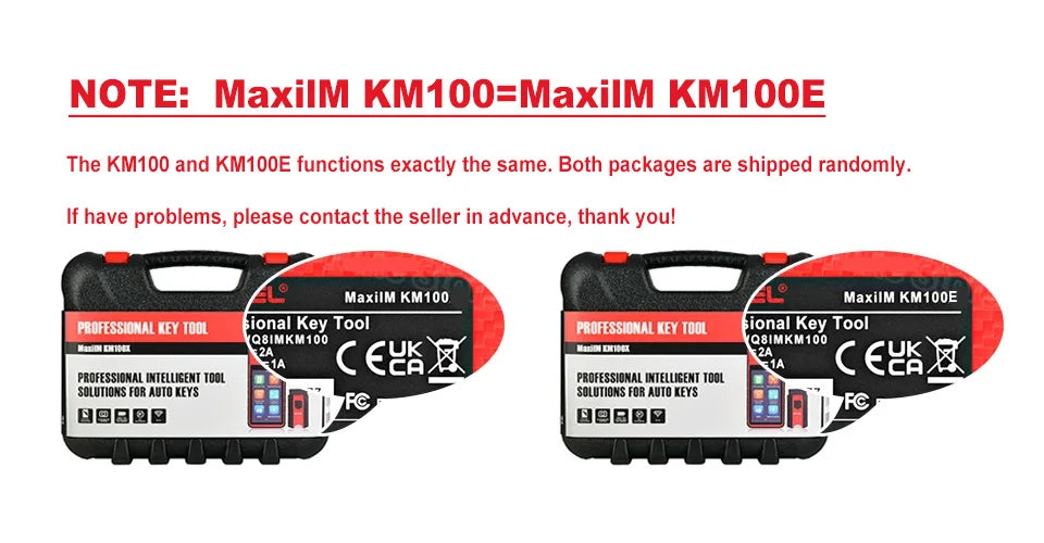 Autel MaxiIM KM100 Key Fob Programming Immobilizer Tool 2PCS Autel IKEY for 60s Key Generation OBD IMMO Key Learning on 99% Car