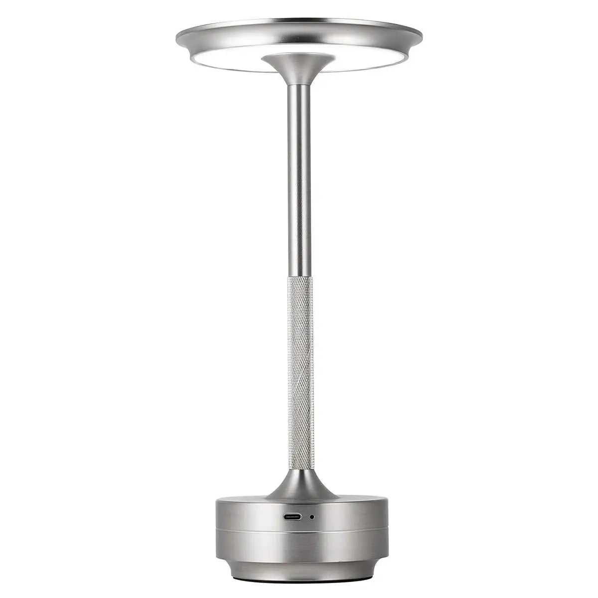 3 Color Table Lamp Black Led Rechargeable Usbc Silver Usb Gold Night Touch Dimmable Touch Control Eye Protected Bedside Aluminum
