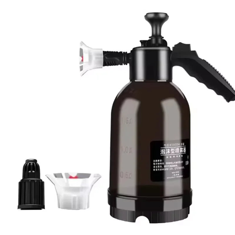 Car wash watering can Pet bath foam watering can for household car 2L spray watering can watering sprayer hand press sprayer