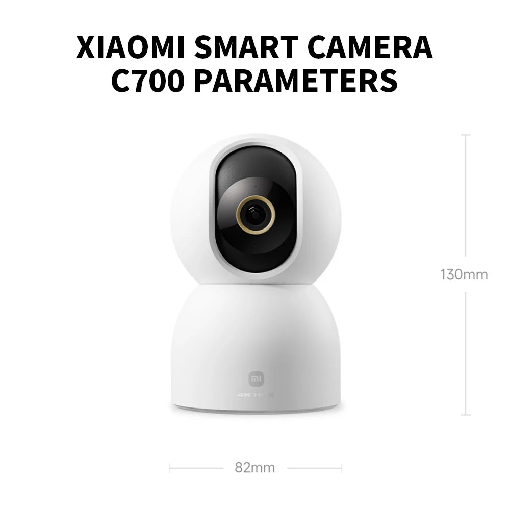 Xiaomi Smart Camera C700 4K 8 Megapixels 360° Panorama Dual-band Wi-Fi 6 AI Human Detection Pet Detection Home Security CN
