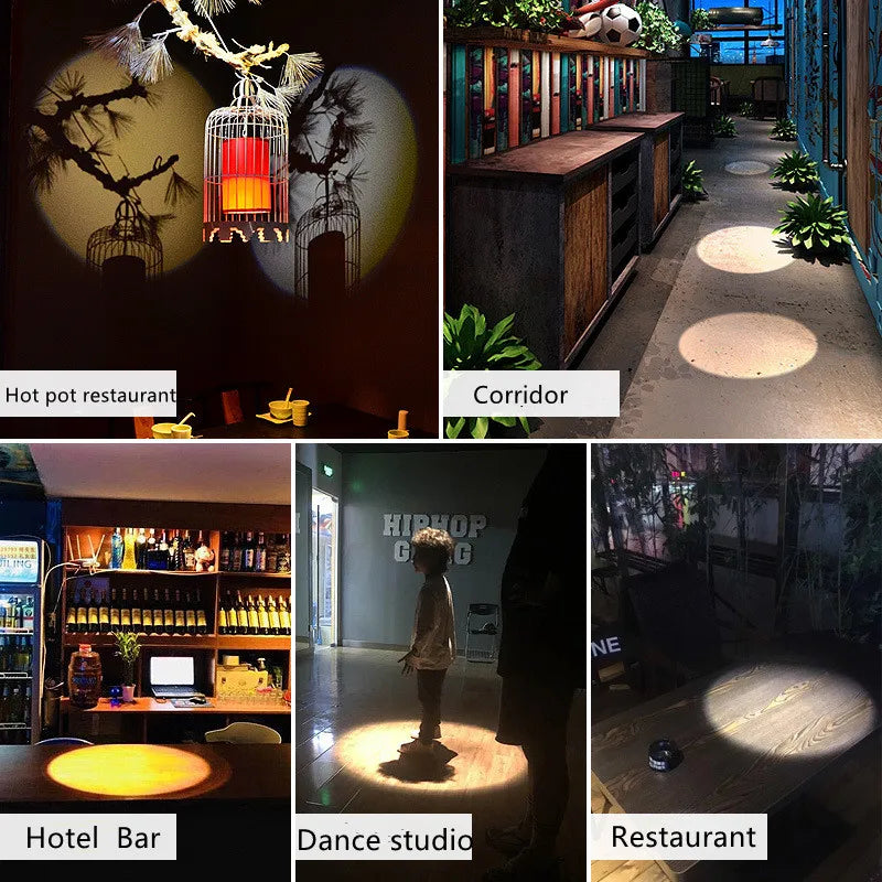 Round 7w 10w 15w 20w 30w RA95 COB Spotlights Background LED Track light Lamp KTV Bar Restaurant Cafe Museum Zoom Light Lighting