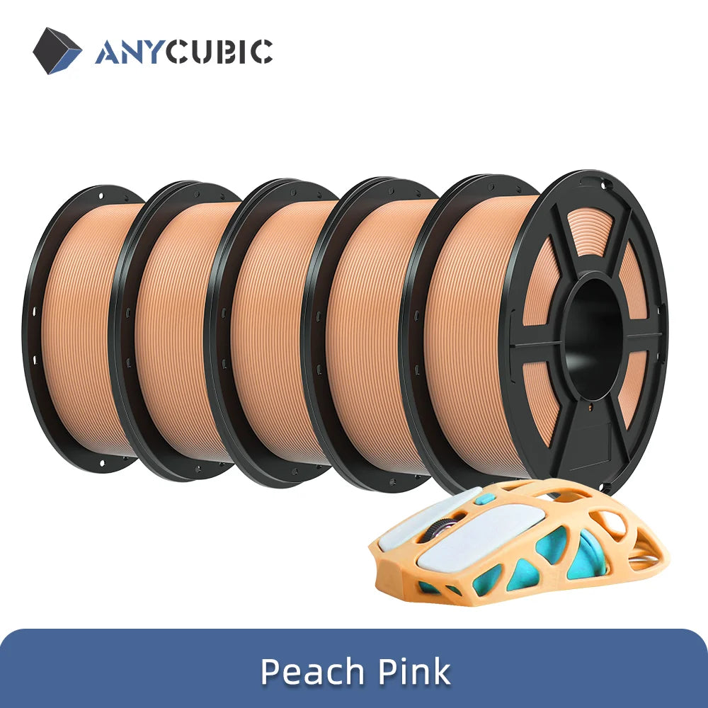 ANYCUBIC 3D Printer Filament PLA Multicolour 1.75mm RFID Eco-friendly Plastic Rubber Material For FDM 3D Printer K3 Combo S1C