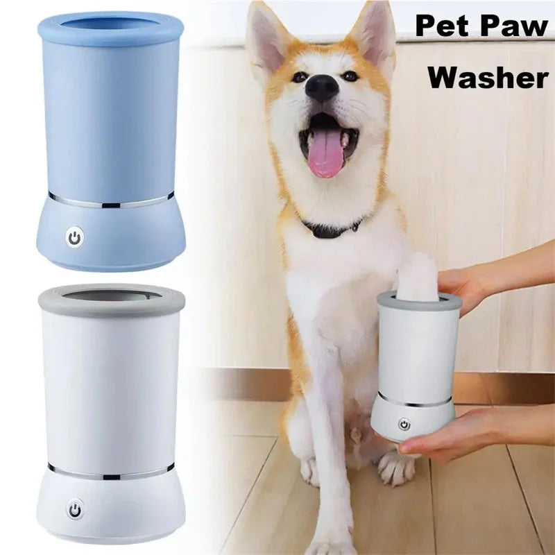 Automatic Dog Paw Washer USB Rechargeable Pet Paw Cleaner Remove Dust Dirt Hair Comfortable Dog Paw Washer