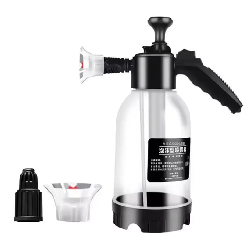 Car wash watering can Pet bath foam watering can for household car 2L spray watering can watering sprayer hand press sprayer