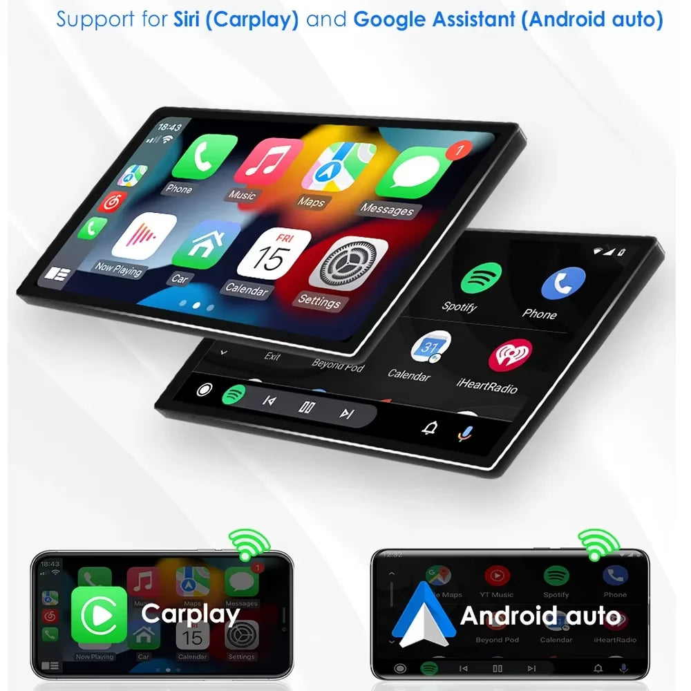 Hizpo 9inch Android13 Car Radio for Ford Fiesta 2009 - 2017 Sync Multimedia DSP RDS CarPlay 4G BT GPS Navigation UI7862 Headunit