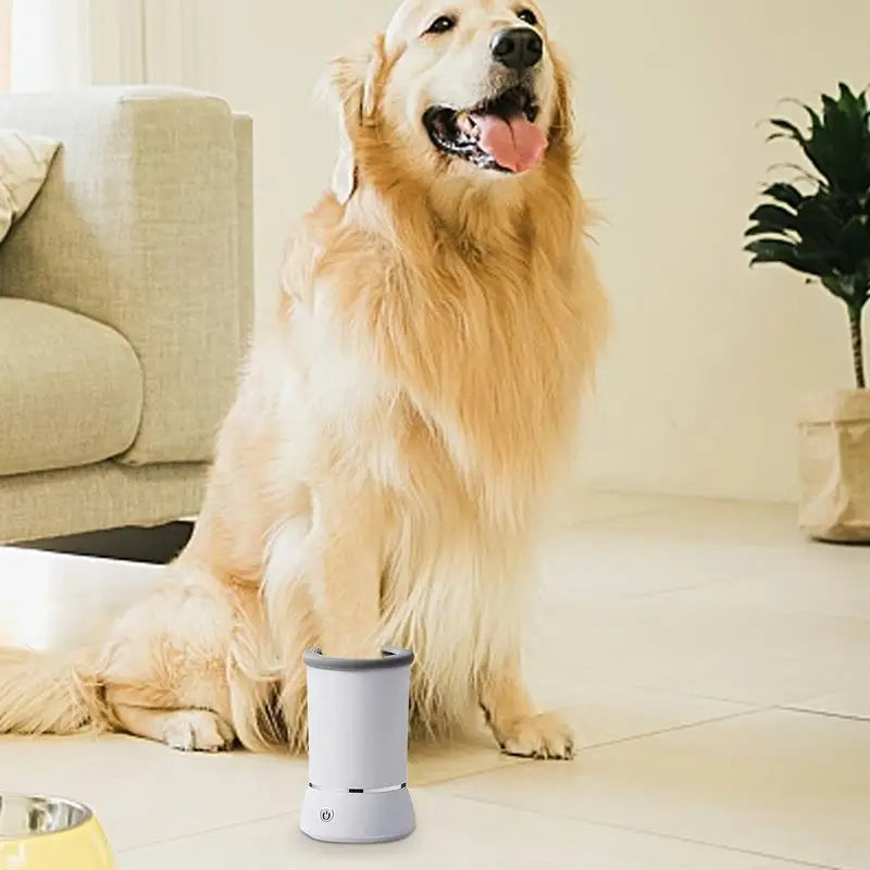 Automatic Dog Paw Washer USB Rechargeable Pet Paw Cleaner Remove Dust Dirt Hair Comfortable Dog Paw Washer