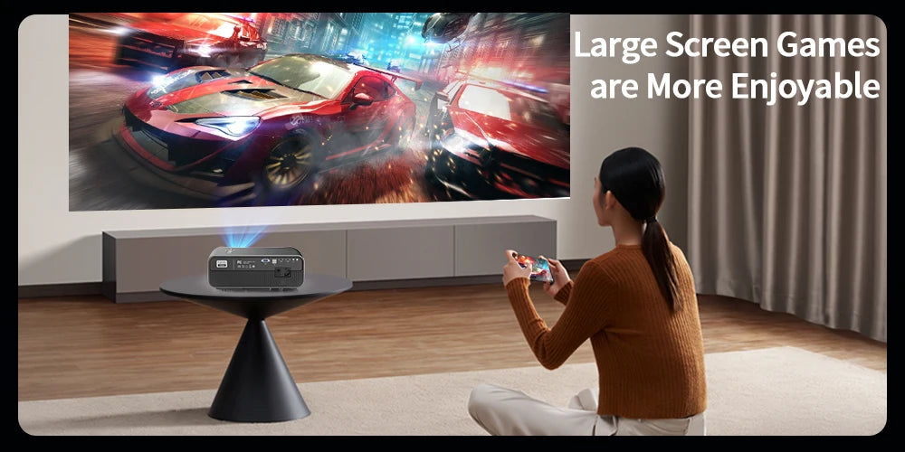 Projector 4k wifi Android 5G Full HD 1080P for home movie 15000 Lumen Video Projectors for Home Theater Cinema Beamer 1400 ANSI