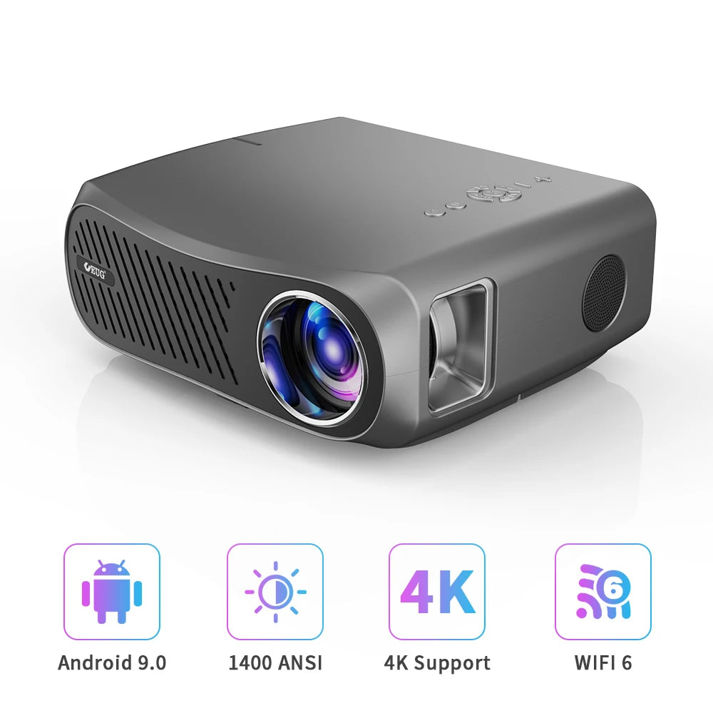 Projector 4k wifi Android 5G Full HD 1080P for home movie 15000 Lumen Video Projectors for Home Theater Cinema Beamer 1400 ANSI