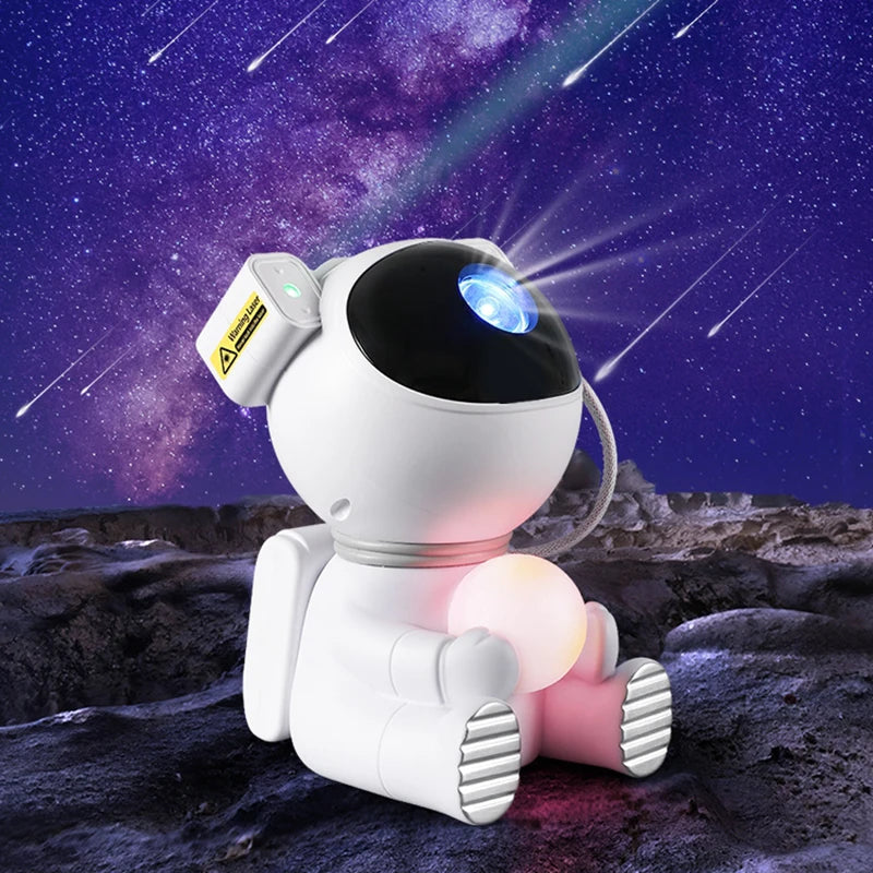 Galaxy Star Astronaut Projector LED Night Light Starry Sky Porjectors Lamp Decoration Bedroom Room Decorative For Children Gifts