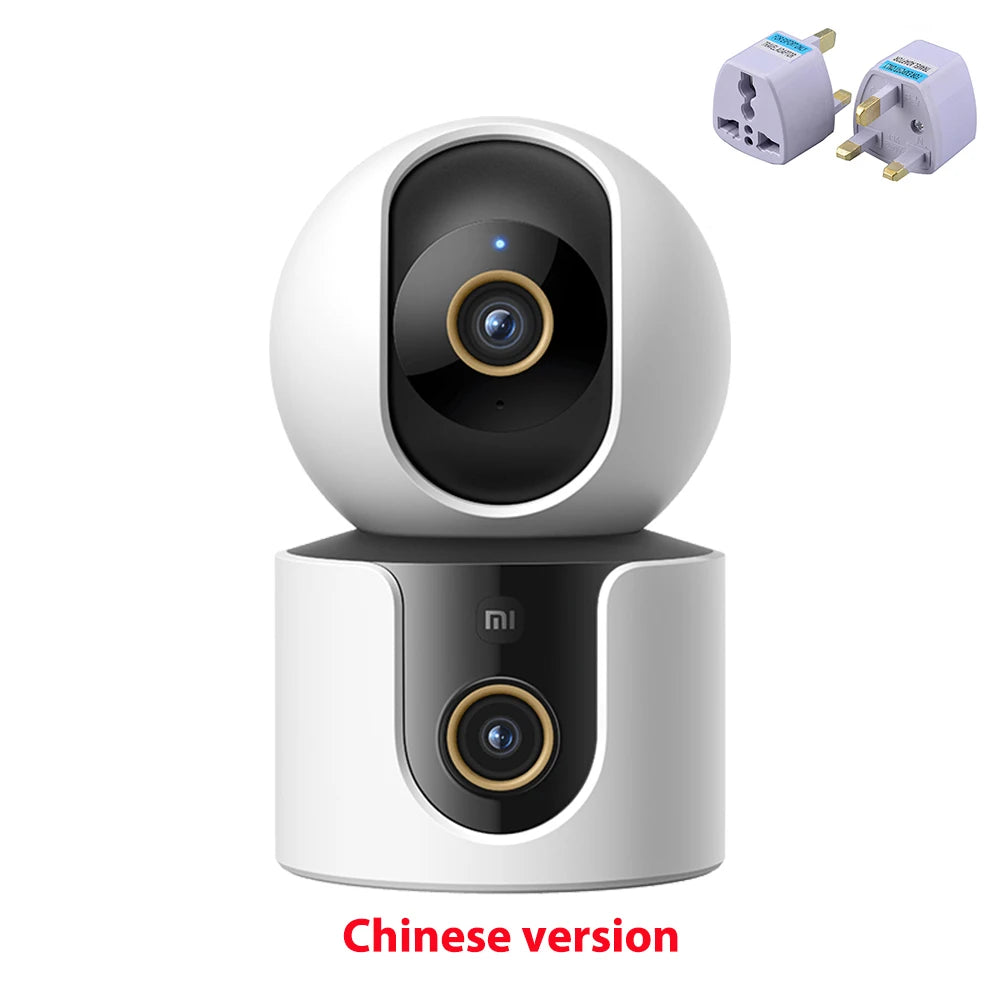 Xiaomi C500 Smart Camera Dual Lens PTZ 360° Pets&Facial Detection 4 Million pixels Full Color Night Vision WiFi 6 For MiHome app
