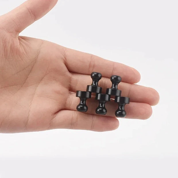 Metal Strong Magnetic Pushpins Neodymium Magnets Whiteboard Fridge Thumbtack Durable Power Magnet Push Pins for Office School