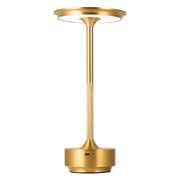3 Color Table Lamp Black Led Rechargeable Usbc Silver Usb Gold Night Touch Dimmable Touch Control Eye Protected Bedside Aluminum