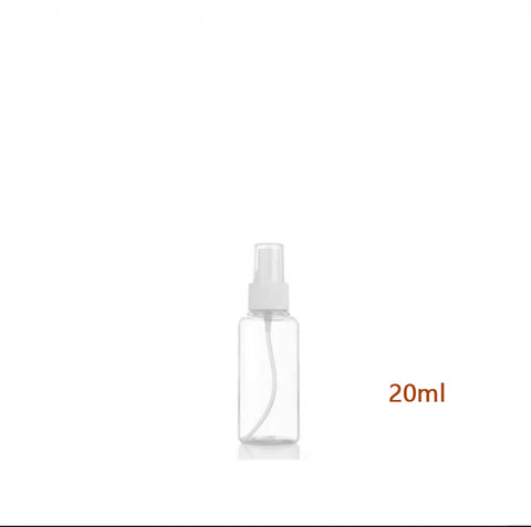 Refillable Bottles Empty Spray Bottle Transparent Plastic Perfume Bottles Mini Cosmetic Spray Bottle Atomizer 20/30/50 ML