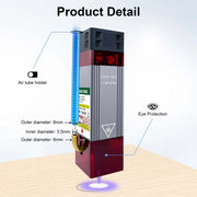 LASER TREE 20w 40W 80W Laser Module 450nm Laser Head Blue Laser for Cnc Laser Engraving Cutting Machine WoodWorking DIY Tools