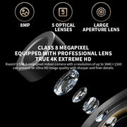 New Xiaomi Smart Camera C700 8MP 4K Ultra HD Low Light Full-color Baby Cry Detection Two-Way Voice Call Surveillance Camera