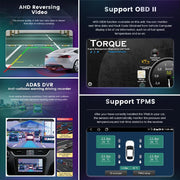 EU Warehouse Car Radio For BMW E46 M3 Rover 75 Coupe 316i 318/320/325/335 MG ZT Android 13 Multimedia Player GPS Navigation WIFI