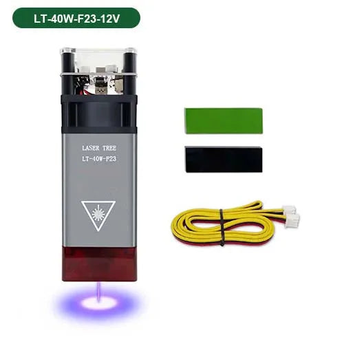 LASER TREE 20w 40W 80W Laser Module 450nm Laser Head Blue Laser for Cnc Laser Engraving Cutting Machine WoodWorking DIY Tools