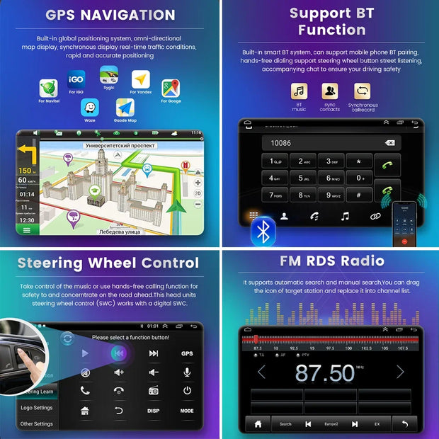 EU Warehouse Car Radio For BMW E46 M3 Rover 75 Coupe 316i 318/320/325/335 MG ZT Android 13 Multimedia Player GPS Navigation WIFI