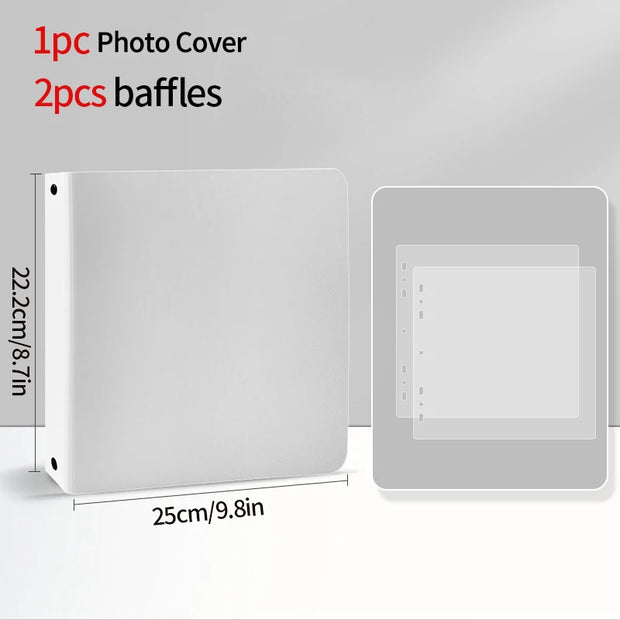 Large Photo Binder Photocard Holder 5/7/9/13/15 Grid Photo Cover Inner Pages Sleeve Photocard Binder Card Collect Book 포토카드 바인더