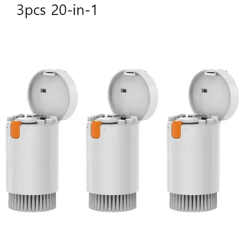 20-in-1 Cleaner Kit Earphones Cleaning Pen Screen Cleaning Tools Computer Keyboard Brush Keycap Puller Multifunctional Brush Kit