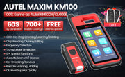 Autel MaxiIM KM100 Key Fob Programming Immobilizer Tool 2PCS Autel IKEY for 60s Key Generation OBD IMMO Key Learning on 99% Car