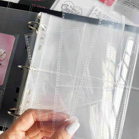 Large Photo Binder Photocard Holder 5/7/9/13/15 Grid Photo Cover Inner Pages Sleeve Photocard Binder Card Collect Book 포토카드 바인더
