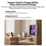 Xiaomi C500 Smart Camera Dual Lens PTZ 360° Pets&Facial Detection 4 Million pixels Full Color Night Vision WiFi 6 For MiHome app