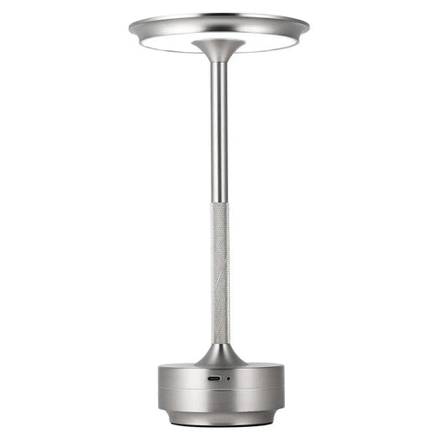 3 Color Table Lamp Black Led Rechargeable Usbc Silver Usb Gold Night Touch Dimmable Touch Control Eye Protected Bedside Aluminum