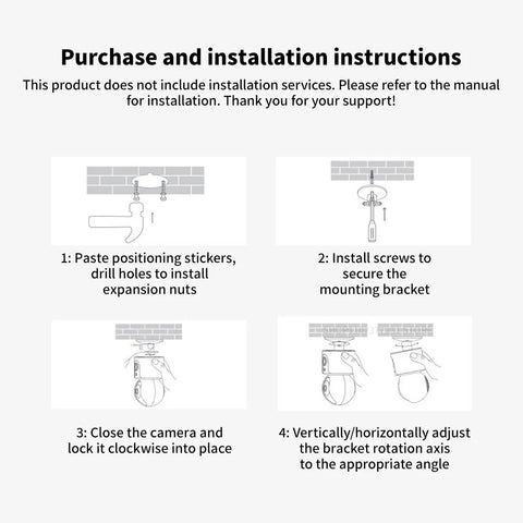 Xiaomi C500 Smart Camera Dual Lens PTZ 360° Pets&Facial Detection 4 Million pixels Full Color Night Vision WiFi 6 For MiHome app