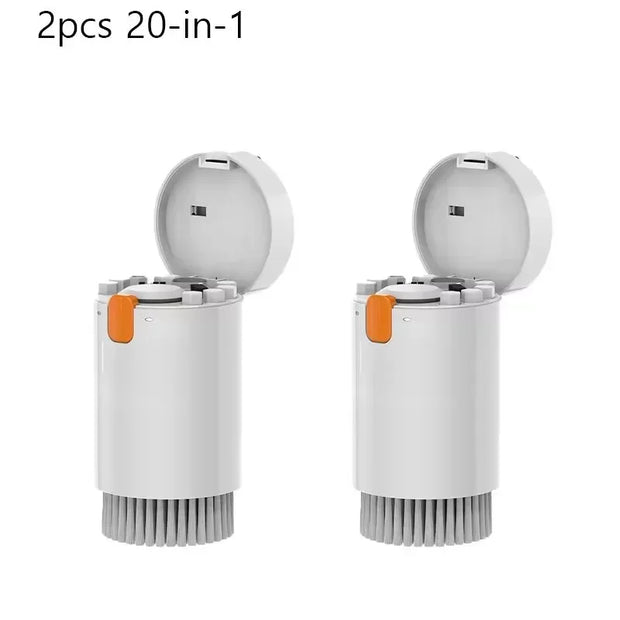 20-in-1 Cleaner Kit Earphones Cleaning Pen Screen Cleaning Tools Computer Keyboard Brush Keycap Puller Multifunctional Brush Kit