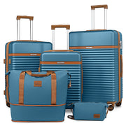 Travel Luggage Suitcase Set, Expandable Lightweight Carry on Suitcase with Duffel Bag,Toiletry Bag,TSA Lock,Spinner Wheels