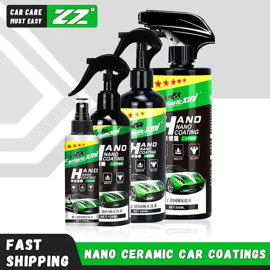 Ceramic Nano Coating Agent Spray Hydrophobic Coating Waterproof Car Wax Liquid Car Coating Agent Polish Nano Ceramic Coatin