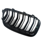 Gloss Black For BMW 5 Series F10 F11 F18 M5 Front Bumper Grills Double 2010-2016 Wide Kidney Grille 520d 530d 540i 528i 535i CAR
