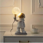 Personality Simple Creative Astronaut Lamp Boy Birthday Gift Bedroom Bedside Decoration Moon Lamp