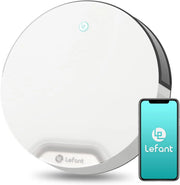 Lefant N1 Robot Vacuum Cleaner, Suction Power 4500PA, 4 Cleaning Modes, App Control, Up to 165 Minutes Autonomy