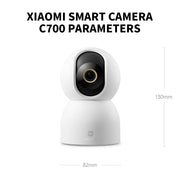 Xiaomi Smart Camera C700 4K 8 Megapixels 360° Panorama Dual-band Wi-Fi 6 AI Human Detection Pet Detection Home Security CN