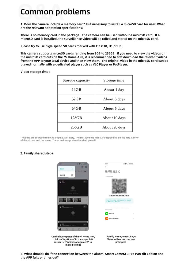 Xiaomi Smart Camera 3 Pro PTZ Version 360° Ultramicroscopic Full Color AI Human Pet Baby Cry DetectionHDR 2.4/5GHz Mesh Gateway