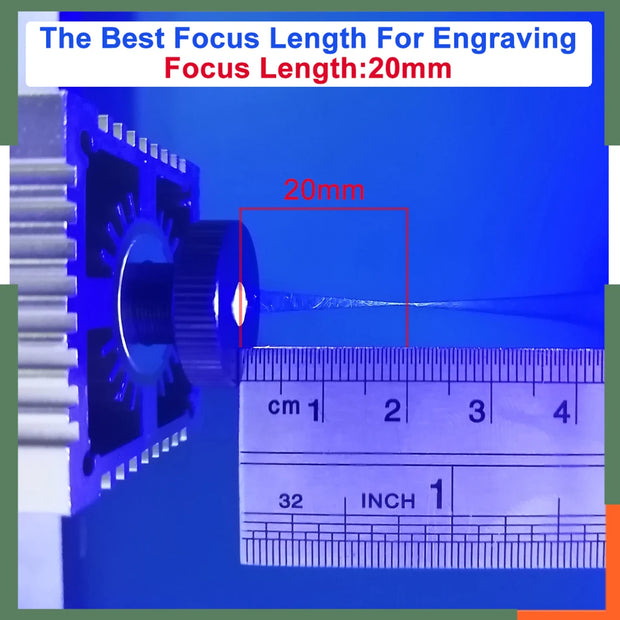 LASER TREE 20w 40W 80W Laser Module 450nm Laser Head Blue Laser for Cnc Laser Engraving Cutting Machine WoodWorking DIY Tools
