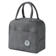 Insulated Lunch Bag Oxford Cloth Lunch Bag Insulated Lunch Box Bag with Leakproof Aluminium Foil Lining Mouth Zipper for Commute