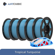 ANYCUBIC 3D Printer Filament PLA Multicolour 1.75mm RFID Eco-friendly Plastic Rubber Material For FDM 3D Printer K3 Combo S1C