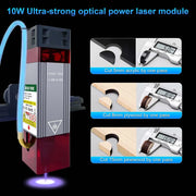 LASER TREE 20w 40W 80W Laser Module 450nm Laser Head Blue Laser for Cnc Laser Engraving Cutting Machine WoodWorking DIY Tools