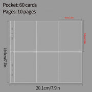 Large Photo Binder Photocard Holder 5/7/9/13/15 Grid Photo Cover Inner Pages Sleeve Photocard Binder Card Collect Book 포토카드 바인더
