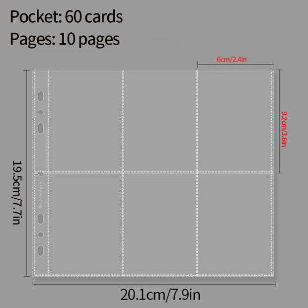 Large Photo Binder Photocard Holder 5/7/9/13/15 Grid Photo Cover Inner Pages Sleeve Photocard Binder Card Collect Book 포토카드 바인더
