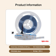 RGB RGBW RGBWW RGBCCT COB LED Strip Light DC12V 24V 840 784 720 576 LEDs/M Flex FCOB LED Tape Light Dimmable Linear Ribbon Tape