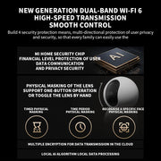 Xiaomi Smart Camera C700 4K 8 Megapixels 360° Panorama Dual-band Wi-Fi 6 AI Human Detection Pet Detection Home Security CN