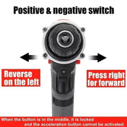 25+3 Torque Portable Cordless Power Drill Set Impact Screw Driver Electric Screwdriver with Rechargeable Battery Power Tool