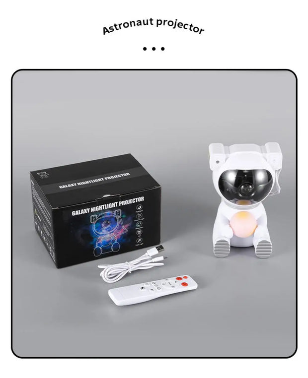 Galaxy Star Astronaut Projector LED Night Light Starry Sky Porjectors Lamp Decoration Bedroom Room Decorative For Children Gifts