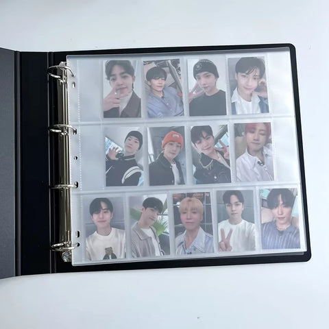 Large Photo Binder Photocard Holder 5/7/9/13/15 Grid Photo Cover Inner Pages Sleeve Photocard Binder Card Collect Book 포토카드 바인더